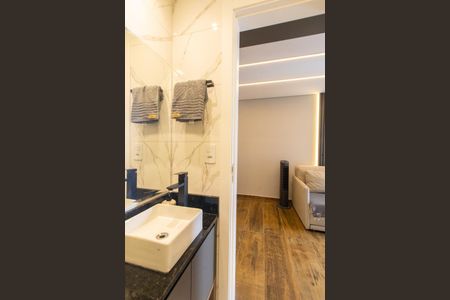 Apartamento à venda com 34m², 1 quarto e 1 vaga Apartamento à venda com 34m², 1 quarto e 1 vagaBanheiro Social