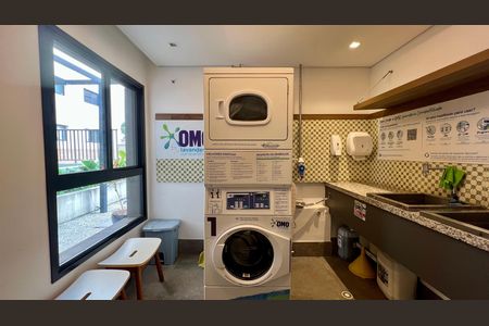Studio para alugar com 33m², 1 quarto e 1 vaga Studio para alugar com 33m², 1 quarto e 1 vagaLavanderia