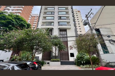 Studio para alugar com 33m², 1 quarto e 1 vaga Studio para alugar com 33m², 1 quarto e 1 vagaFachada