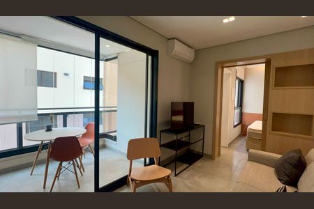 Studio para alugar com 33m², 1 quarto e 1 vaga Studio para alugar com 33m², 1 quarto e 1 vagaSala