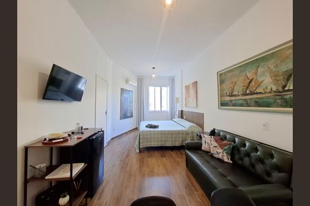 Sala/Quarto  de kitnet/studio à venda com 1 quarto, 28m² em Lapa, Rio de Janeiro