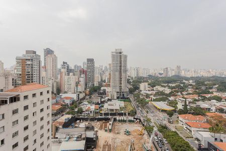 Vista da Varanda de kitnet/studio para alugar com 1 quarto, 39m² em Pinheiros, São Paulo