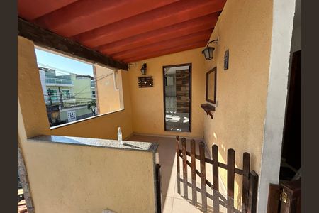 Varanda da Sala de casa para alugar com 1 quarto, 80m² em Bento Ribeiro, Rio de Janeiro