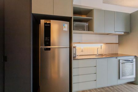 Studio para alugar com 39m², 1 quarto e sem vaga Studio para alugar com 39m², 1 quarto e sem vagaCozinha
