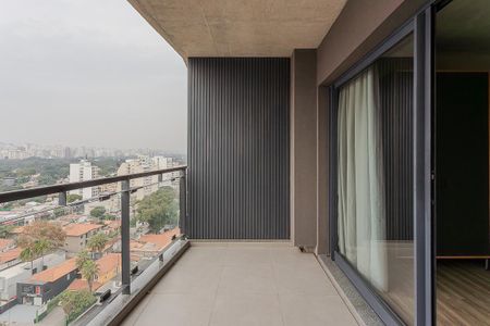 Varanda de kitnet/studio para alugar com 1 quarto, 39m² em Pinheiros, São Paulo
