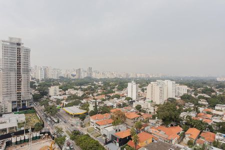 Vista da Varanda de kitnet/studio para alugar com 1 quarto, 39m² em Pinheiros, São Paulo