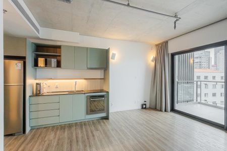 Studio para alugar com 39m², 1 quarto e sem vaga Studio para alugar com 39m², 1 quarto e sem vagaQuarto