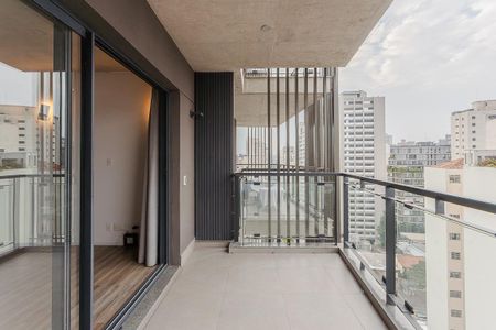 Varanda de kitnet/studio para alugar com 1 quarto, 39m² em Pinheiros, São Paulo