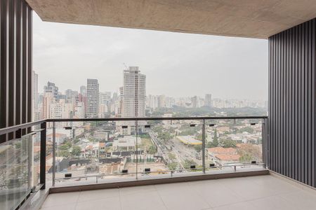 Varanda de kitnet/studio para alugar com 1 quarto, 39m² em Pinheiros, São Paulo