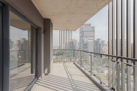 Varanda de kitnet/studio para alugar com 1 quarto, 54m² em Pinheiros, São Paulo