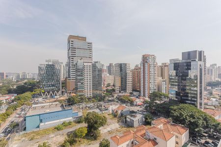 Vista da Varanda de kitnet/studio para alugar com 1 quarto, 54m² em Pinheiros, São Paulo