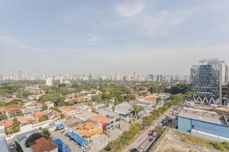 Vista da Varanda de kitnet/studio para alugar com 1 quarto, 54m² em Pinheiros, São Paulo