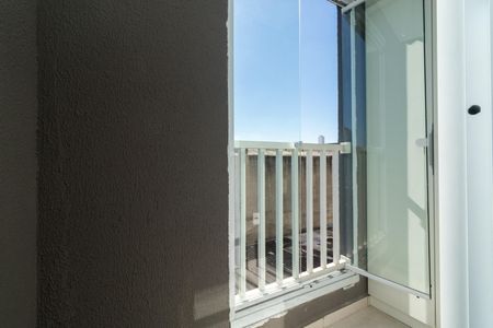 Apartamento para alugar com 32m², 1 quarto e sem vagaVaranda do quarto