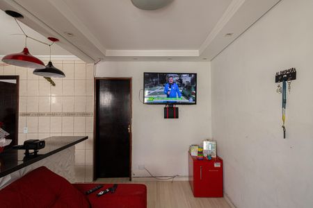 Sala de apartamento à venda com 2 quartos, 48m² em Conjunto Habitacional Padre Manoel da Nobrega, São Paulo