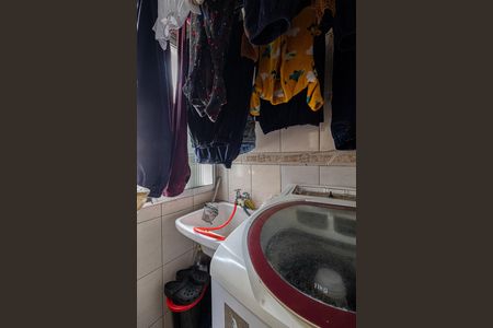 Área de Serviço de apartamento à venda com 2 quartos, 48m² em Conjunto Habitacional Padre Manoel da Nobrega, São Paulo