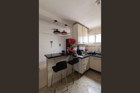 Cozinha  de apartamento à venda com 2 quartos, 48m² em Conjunto Habitacional Padre Manoel da Nobrega, São Paulo