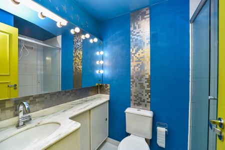 Apartamento à venda com 80m², 1 quarto e 1 vaga Apartamento à venda com 80m², 1 quarto e 1 vagaBanheiro da Suíte
