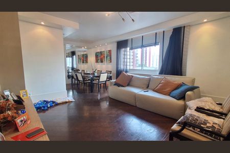 Sala  de apartamento à venda com 3 quartos, 111m² em Santo Antônio, São Caetano do Sul