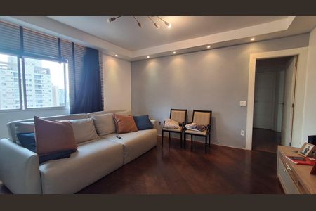 Sala  de apartamento à venda com 3 quartos, 111m² em Santo Antônio, São Caetano do Sul