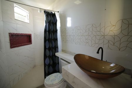 Banheiro de apartamento para alugar com 1 quarto, 34m² em Anil, Rio de Janeiro