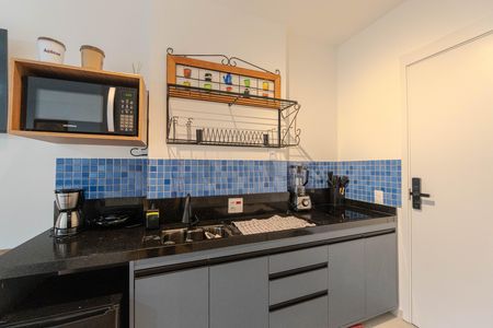 Studio à venda com 22m², 1 quarto e sem vagaCozinha
