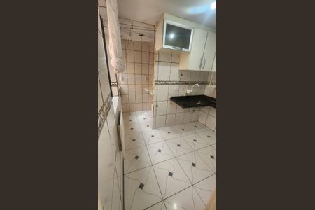 Cozinha de apartamento para alugar com 2 quartos, 47m² em Jardim Tua, São Paulo