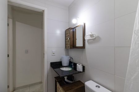 Banheiro de apartamento para alugar com 1 quarto, 31m² em Barra Funda, São Paulo