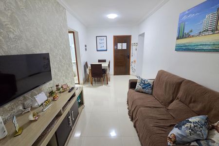 Sala de apartamento para alugar com 2 quartos, 86m² em Guilhermina, Praia Grande