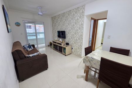 Sala de apartamento para alugar com 2 quartos, 86m² em Guilhermina, Praia Grande