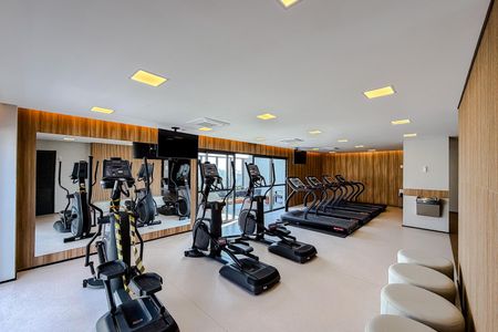 Apartamento à venda com 175m², 3 quartos e 2 vagas Apartamento à venda com 175m², 3 quartos e 2 vagasÁrea comum - Academia