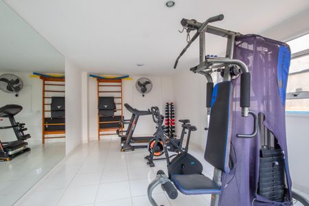 Área comum - Academia de apartamento para alugar com 2 quartos, 51m² em Quitaúna, Osasco