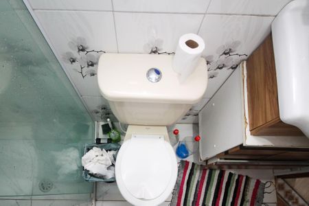 Banheiro de casa para alugar com 2 quartos, 56m² em Chácara Vista Alegre, Cotia