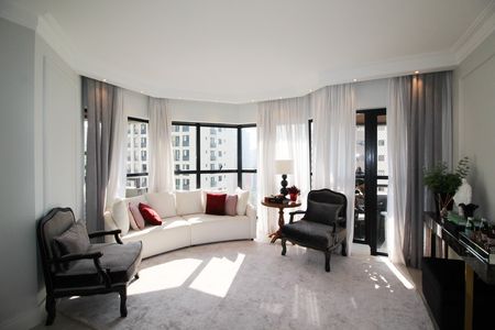 Sala de apartamento à venda com 2 quartos, 108m² em Indianópolis, São Paulo
