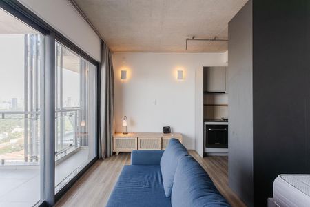 Studio para alugar com 54m², 1 quarto e sem vaga Studio para alugar com 54m², 1 quarto e sem vagaQuarto