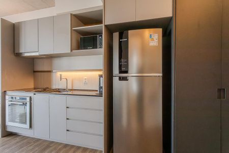 Studio para alugar com 54m², 1 quarto e sem vaga Studio para alugar com 54m², 1 quarto e sem vagaCozinha