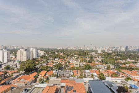 Vista da Varanda de kitnet/studio para alugar com 1 quarto, 54m² em Pinheiros, São Paulo