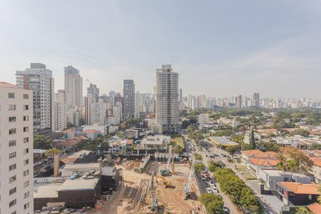 Vista da Varanda de kitnet/studio para alugar com 1 quarto, 54m² em Pinheiros, São Paulo