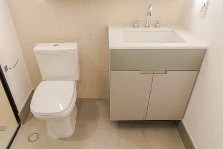 Apartamento para alugar com 55m², 1 quarto e sem vaga Apartamento para alugar com 55m², 1 quarto e sem vagaBanheiro