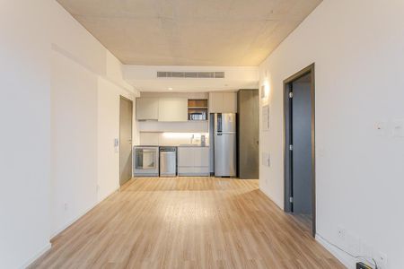 Sala de apartamento para alugar com 1 quarto, 55m² em Pinheiros, São Paulo