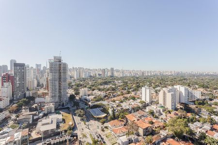 Vista da Varanda de apartamento para alugar com 1 quarto, 55m² em Pinheiros, São Paulo