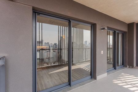 Varanda de apartamento para alugar com 1 quarto, 55m² em Pinheiros, São Paulo