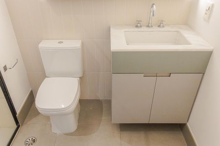 Apartamento para alugar com 55m², 1 quarto e sem vagaBanheiro