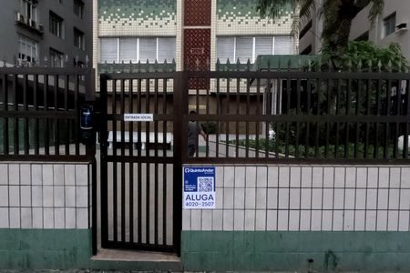 Studio para alugar com 22m², 1 quarto e 1 vagaFachada | Adesivo Quintoandar instalado
