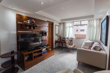 Sala de apartamento à venda com 1 quarto, 60m² em Funcionários, Belo Horizonte