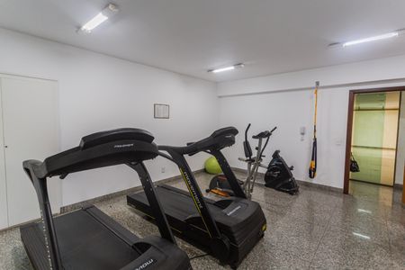 Área comum - Academia de apartamento à venda com 1 quarto, 60m² em Funcionários, Belo Horizonte