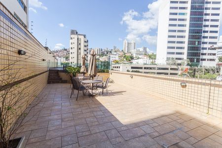 Área comum - Piscina de apartamento à venda com 1 quarto, 60m² em Funcionários, Belo Horizonte