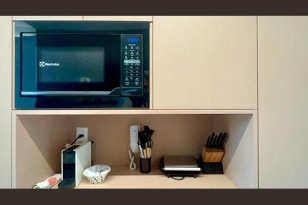 Studio à venda com 28m², 1 quarto e sem vagaCozinha