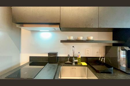 Studio à venda com 28m², 1 quarto e sem vagaCozinha