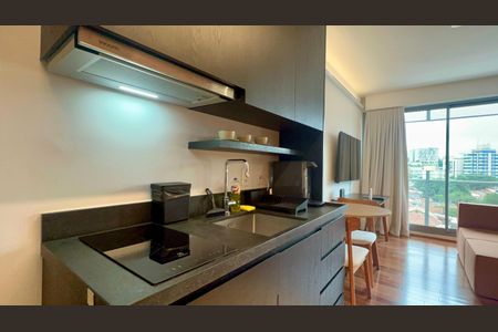 Studio à venda com 28m², 1 quarto e sem vagaCozinha