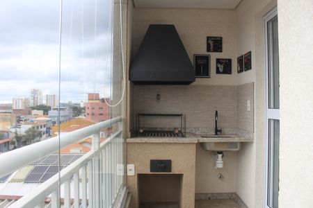 Varanda da Sala de apartamento para alugar com 2 quartos, 68m² em Barcelona, São Caetano do Sul
